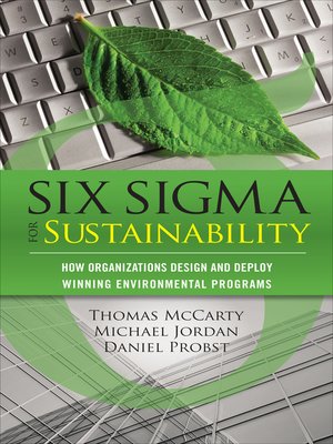 cover image of Six Sigma for Sustainability